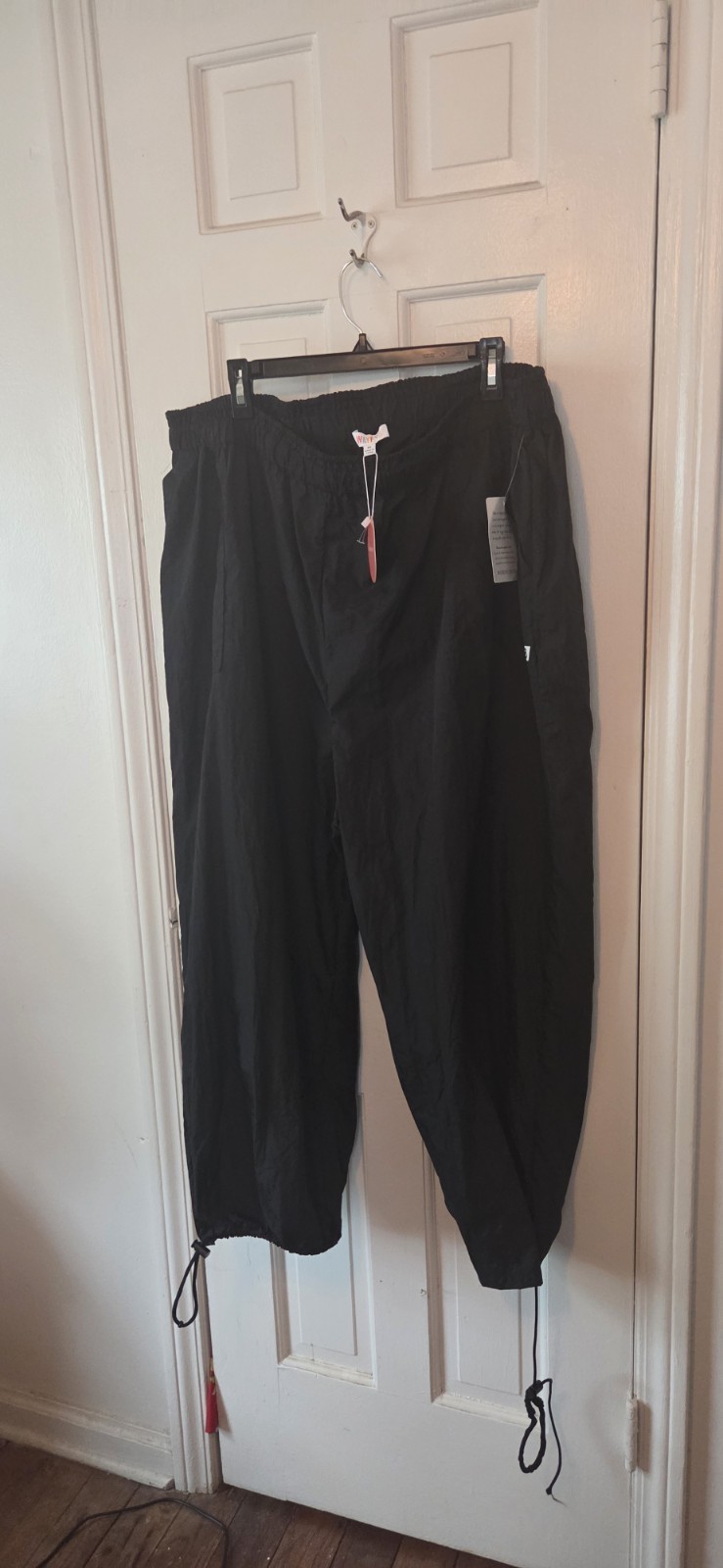 WAYF98 Black Plus Size 3X Joggers Lounge Pants Stretch Soft Knit Darkcore