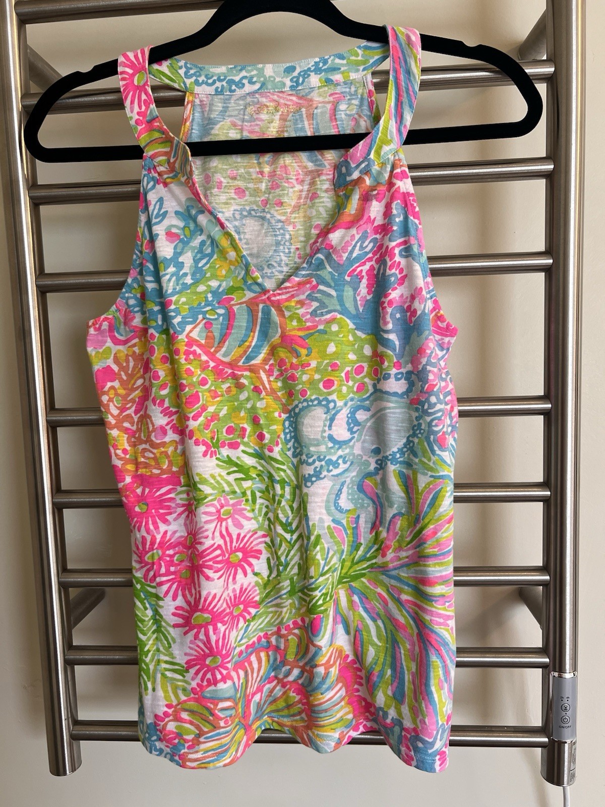 Lilly Pulitzer Arya Tank Top in Lover\'s Coral, size M Lilly Pulitzer Arya Tank Top in Lover\'s Coral, size M