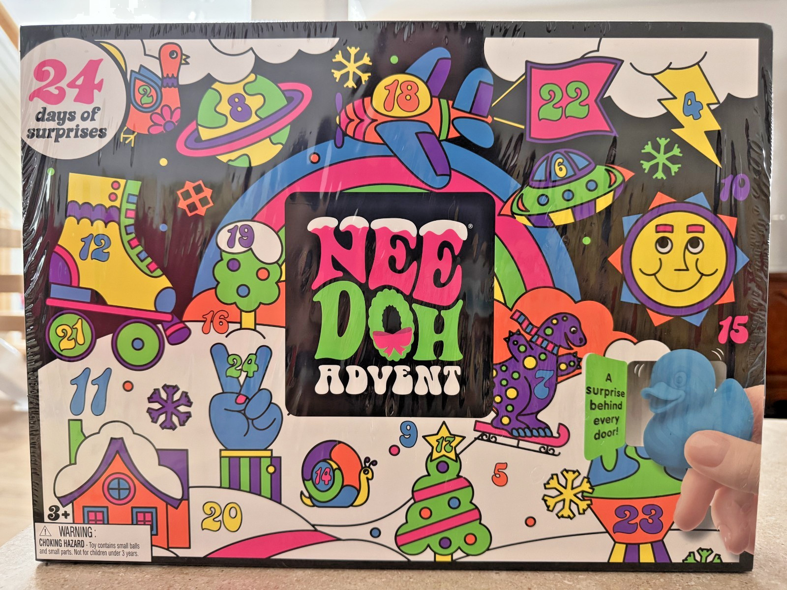 100%Authentic Schylling NeeDoh Squishmas 24 Days Advent Calendar 2026 NEW SEALED 100%Authentic Schylling NeeDoh Squishmas 24 Days Advent Calendar 2026 NEW SEALED