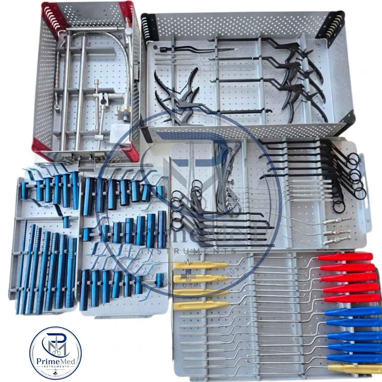 PHANTOM ML MIS Retractor Metrix System Instrument Set with full instrument cas
