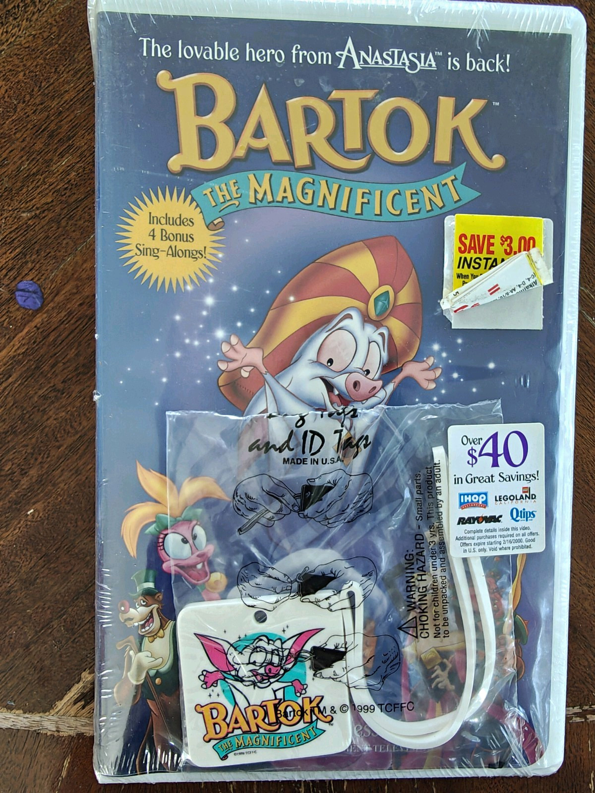 20th Century Fox Bartok the Magnificent VHS 1999 Sealed With ID Tag 20th Century Fox Bartok the Magnificent VHS 1999 Sealed With ID Tag