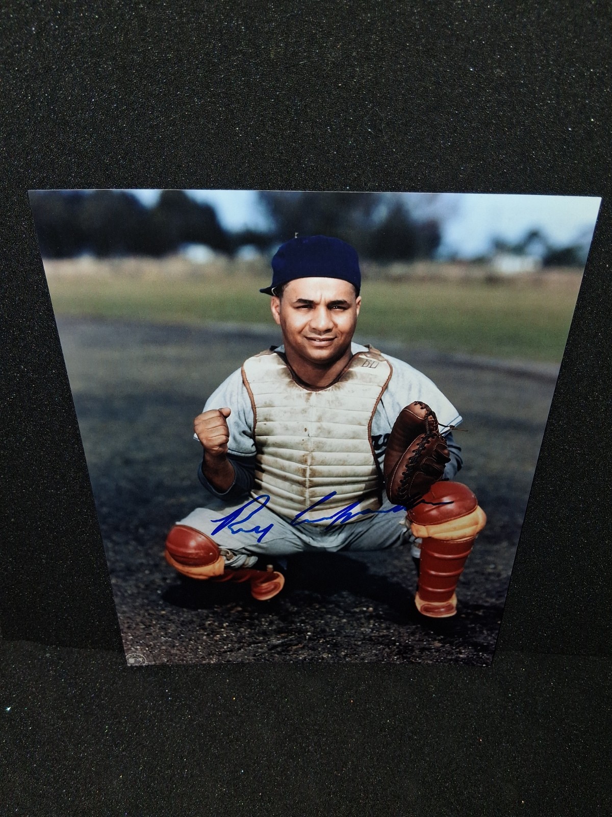 Roy Campanella Brooklyn Dodgers autographed 8x10 photo & COA