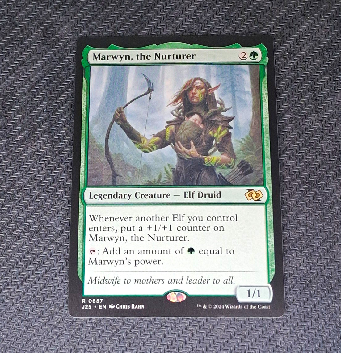 Wizards of the Coast MTG Foundations Jumpstart Marwyn, the Nurturer 0687 Rare