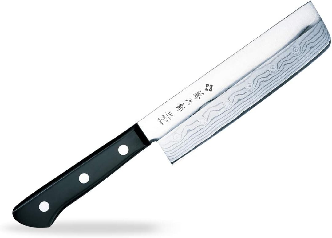 Japanese Tojiro Basic Damascus VG10 Kasumi Nakiri Usuba Kitchen Knife F-330