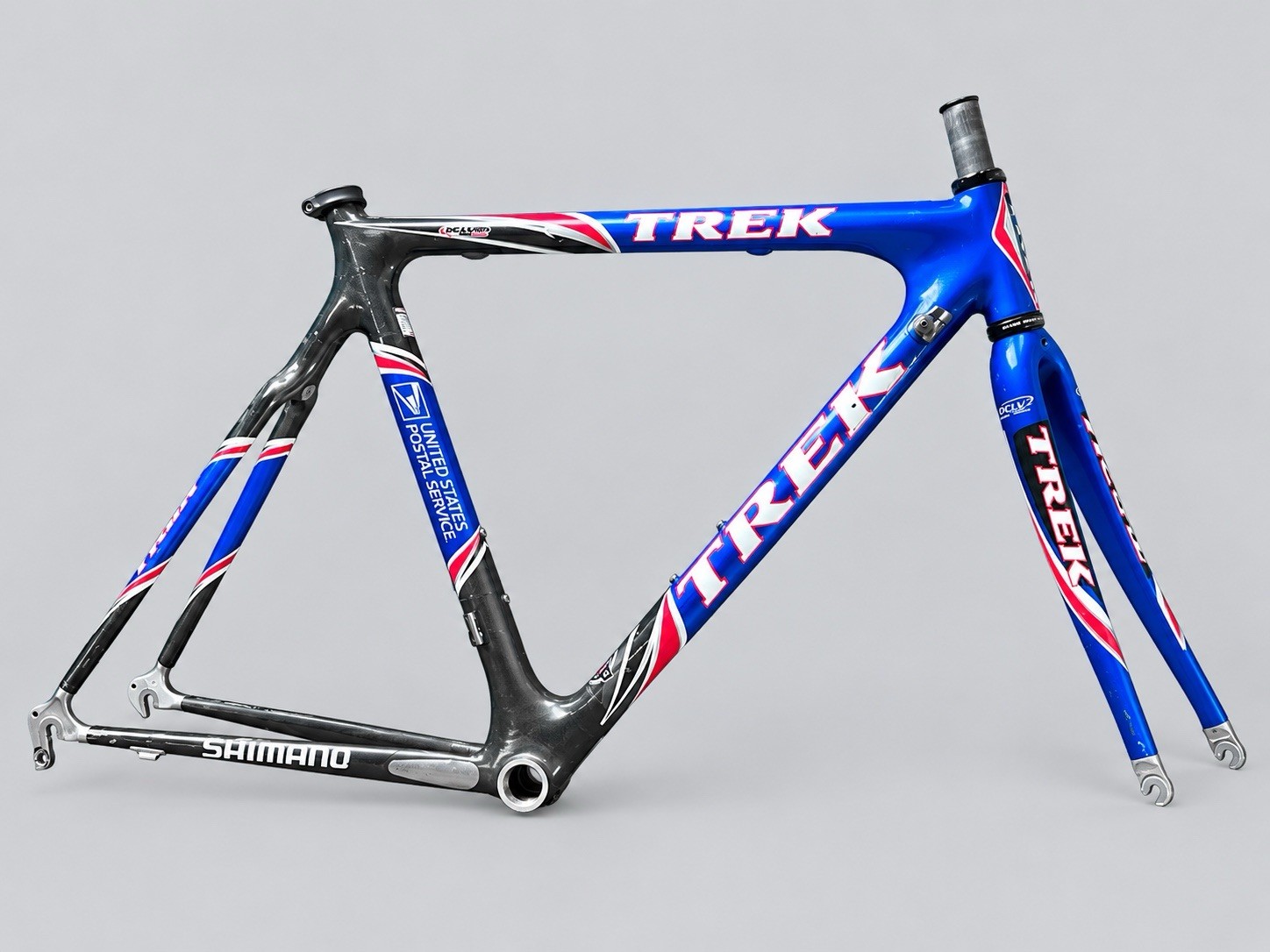 Trek USPS 5200 Carbon Road Bike Frame & Fork - 56cm - 2003 - Made In The USA Trek USPS 5200 Carbon Road Bike Frame & Fork - 56cm - 2003 - Made In The USA