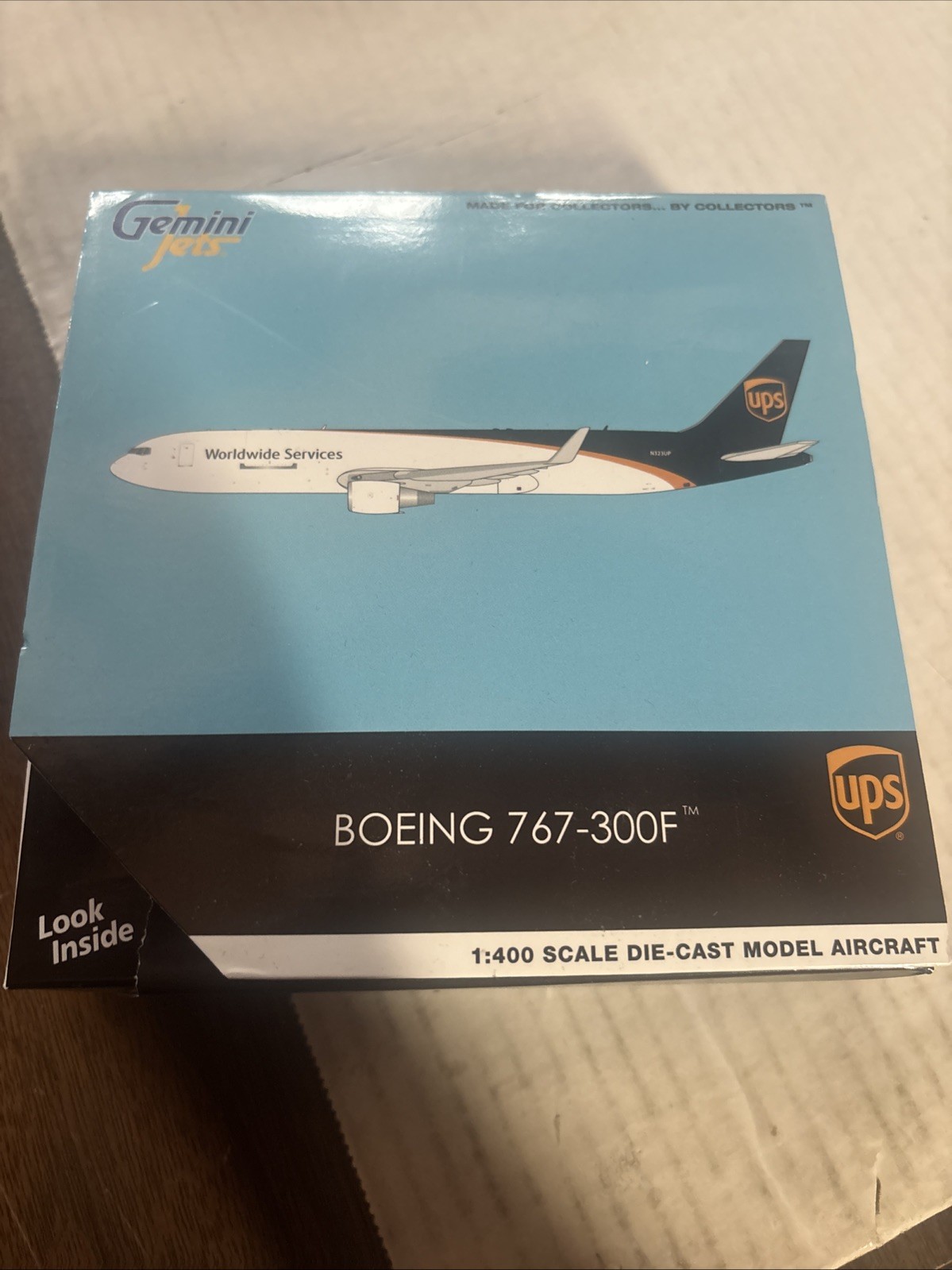 GEMINI JETS Scale 1/400 UPS Boeing 767-300F #GJUPS2243 New Open Box