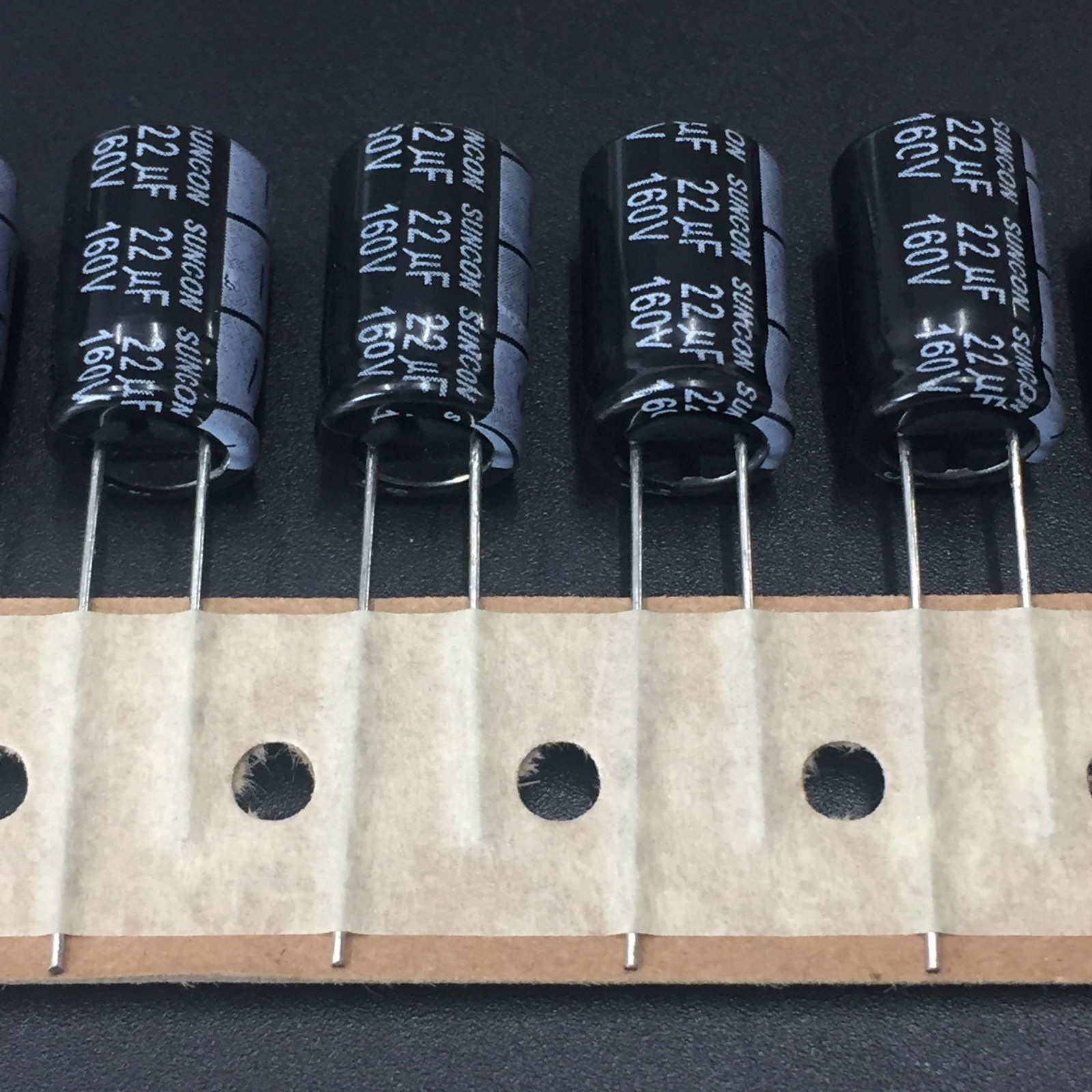 200pcs 22uF 160V 10X16MM SUNCON (SANYO) FAZ LOW impedance high ripple Capacitor 200pcs 22uF 160V 10X16MM SUNCON (SANYO) FAZ LOW impedance high ripple Capacitor