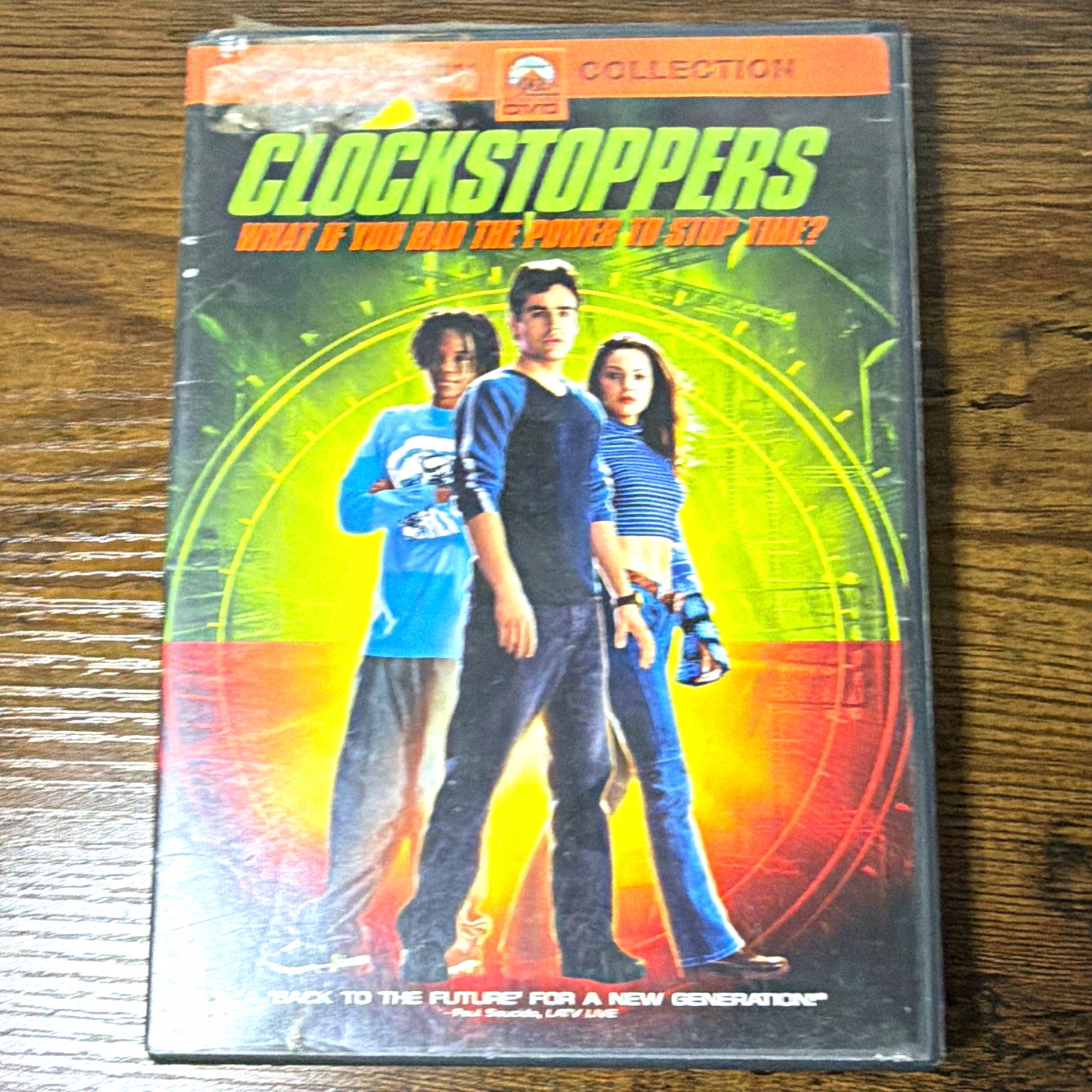Paramount Pictures Clockstoppers (2002) DVD Widescreen PG Sci-Fi Adventure Paramount Pictures Clockstoppers (2002) DVD Widescreen PG Sci-Fi Adventure