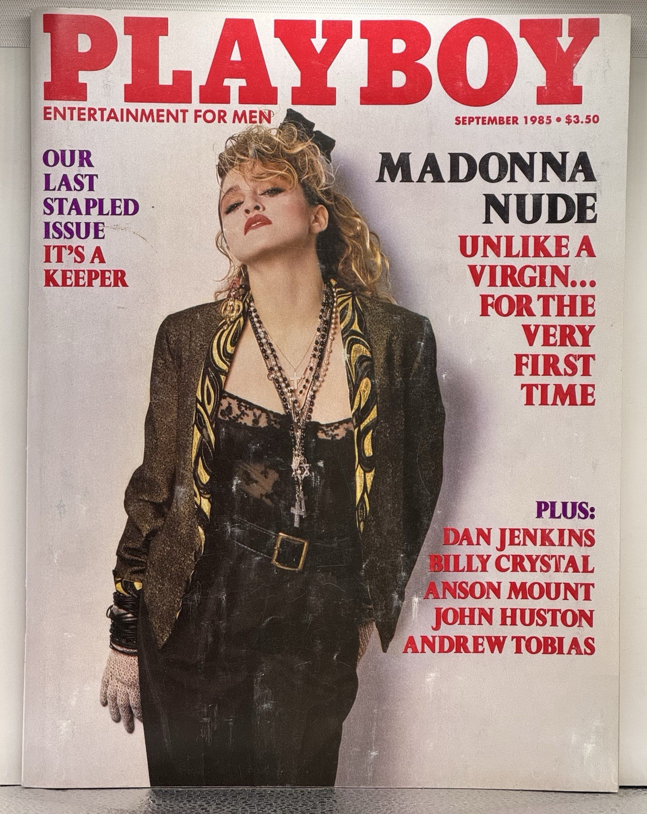 Playboy Magazine Madonna Nude “Unlike a Virgin” The Very 1st Time Sept. 1985 VF Playboy Magazine Madonna Nude “Unlike a Virgin” The Very 1st Time Sept. 1985 VF