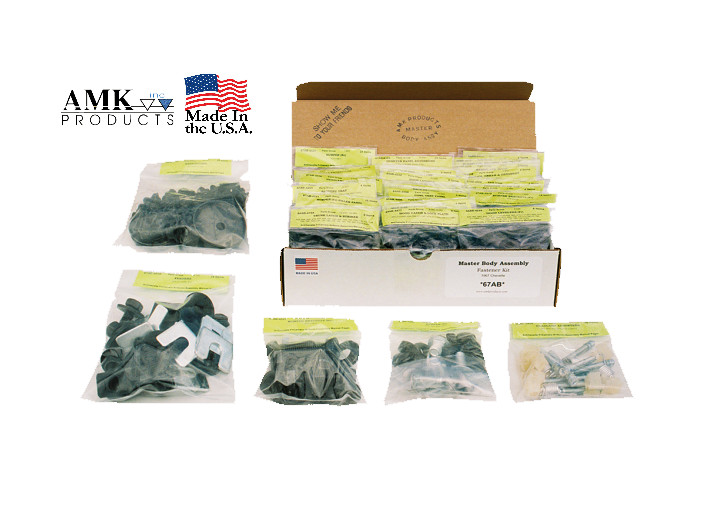 1980 1981 Chevrolet Camaro Master Body Bolt Authentic Hardware Kit 533 Pcs - AMK 1980 1981 Chevrolet Camaro Master Body Bolt Authentic Hardware Kit 533 Pcs - AMK