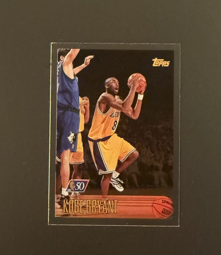 Kobe Bryant 1996-97 Topps NBA at 50 Rookie RC #138 Lakers