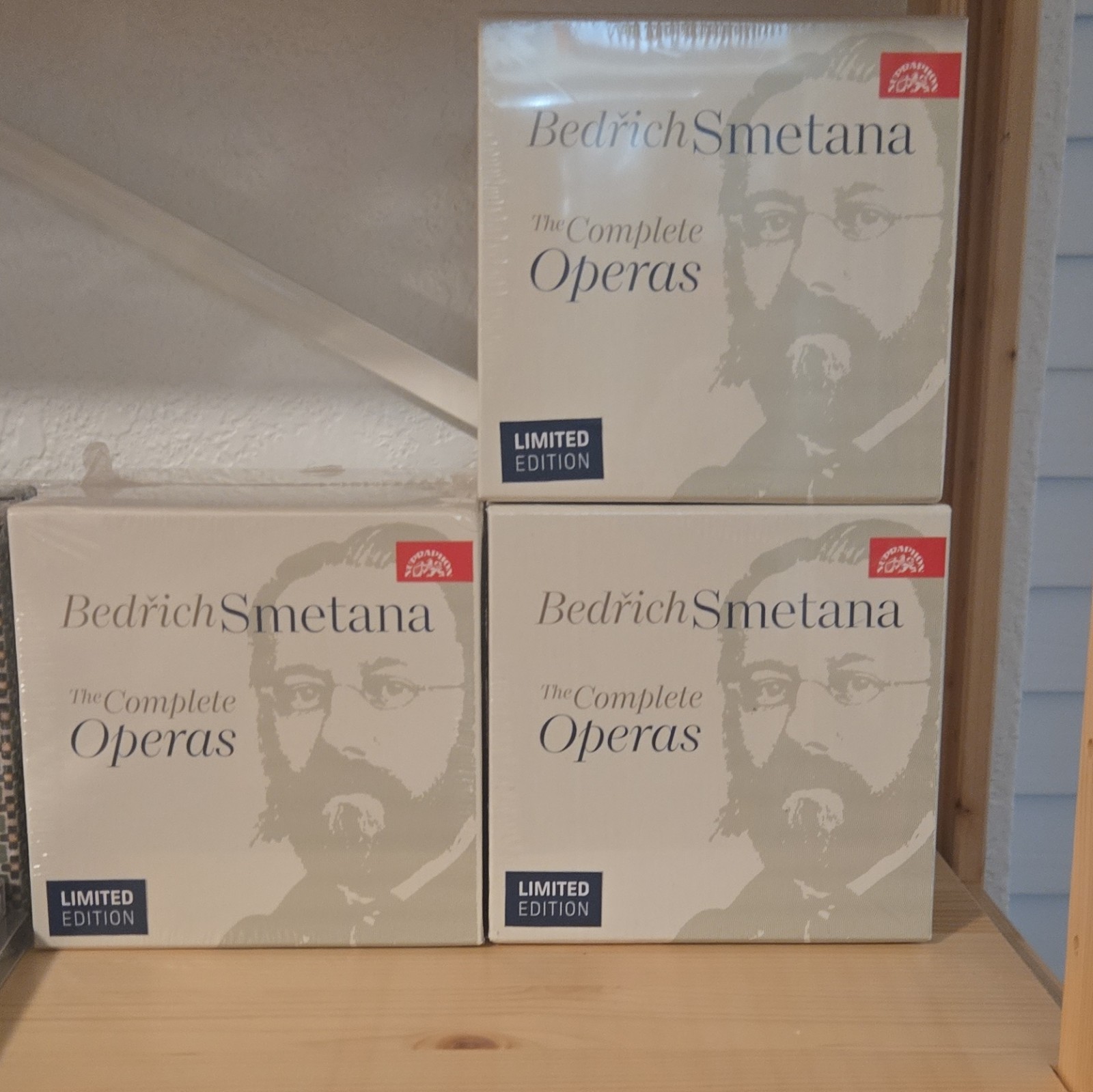 Supraphon Bedřich Smetana The Complete Operas Limited 17-CD Box Set 1998