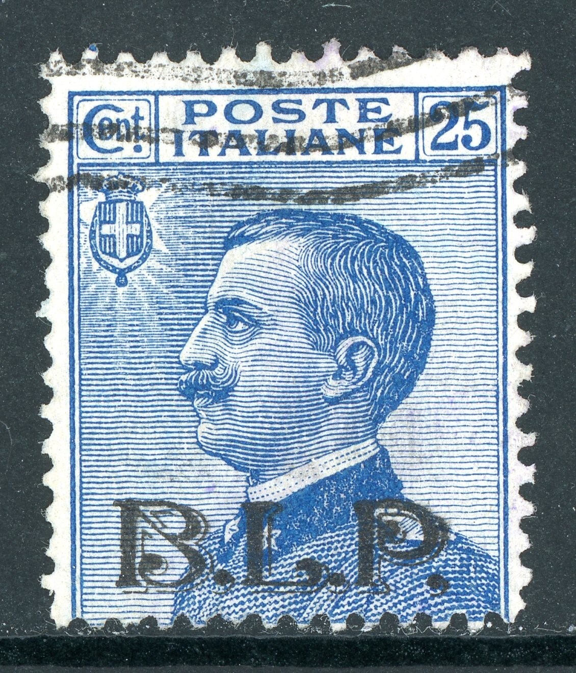 Italy 1922 Semipostal 25¢ Blue - Black 