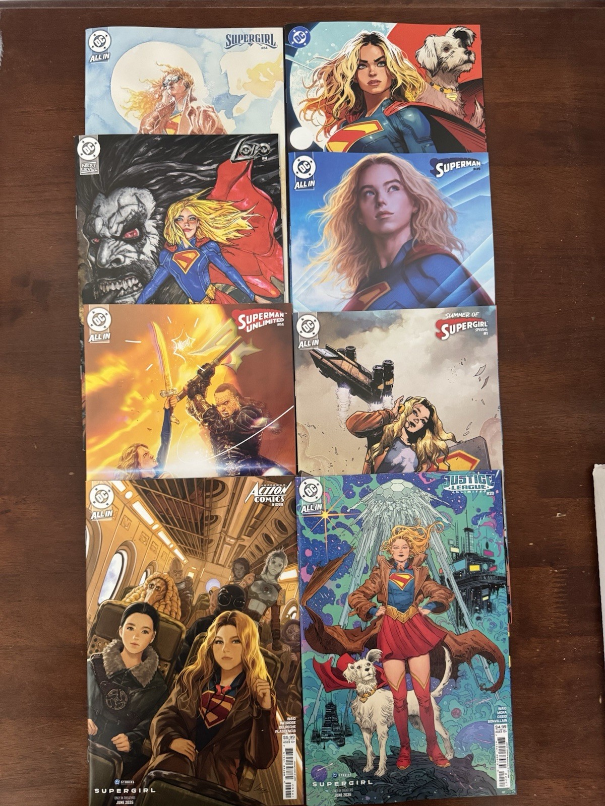 SUPERGIRL WOMAN OF TOMORROW DC COMIC COMPLETE MOVIE SET LOBO NM SDCC 2026