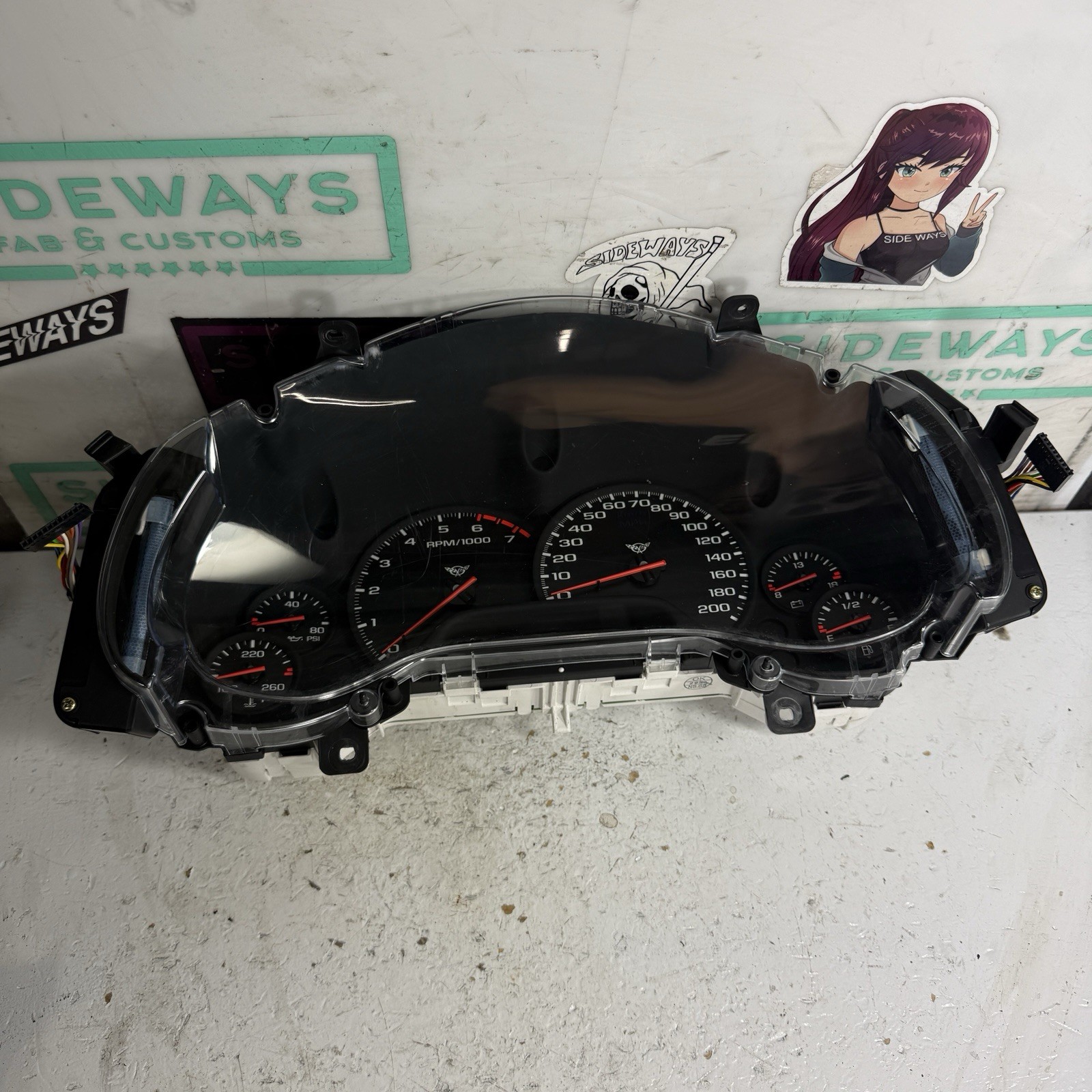 97-04 Chevy Corvette Instrument Gauge Cluster C5 41k Miles Speedometer