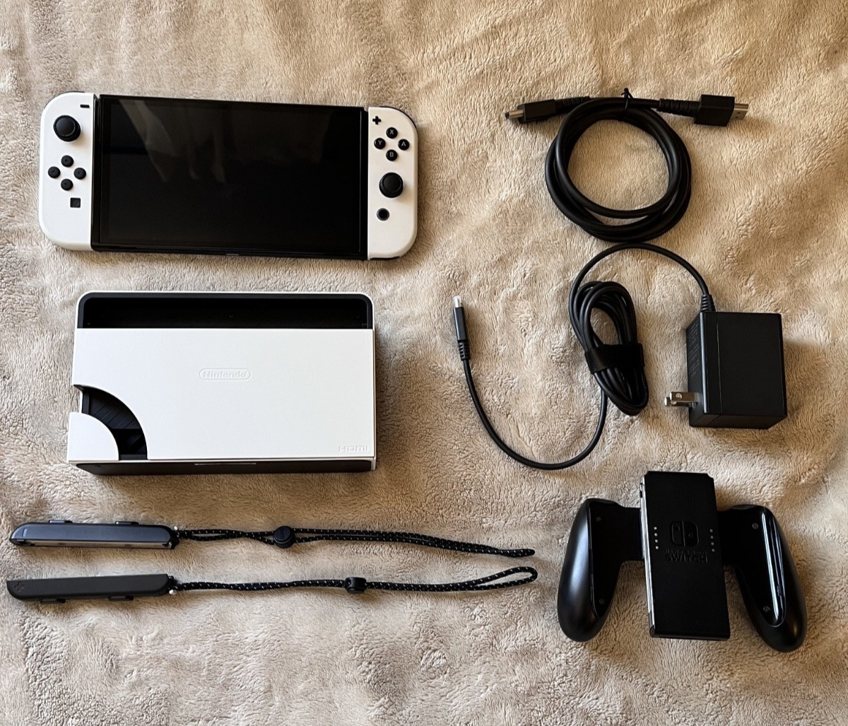 Nintendo Switch OLED Model - 64GB/White (No Box)