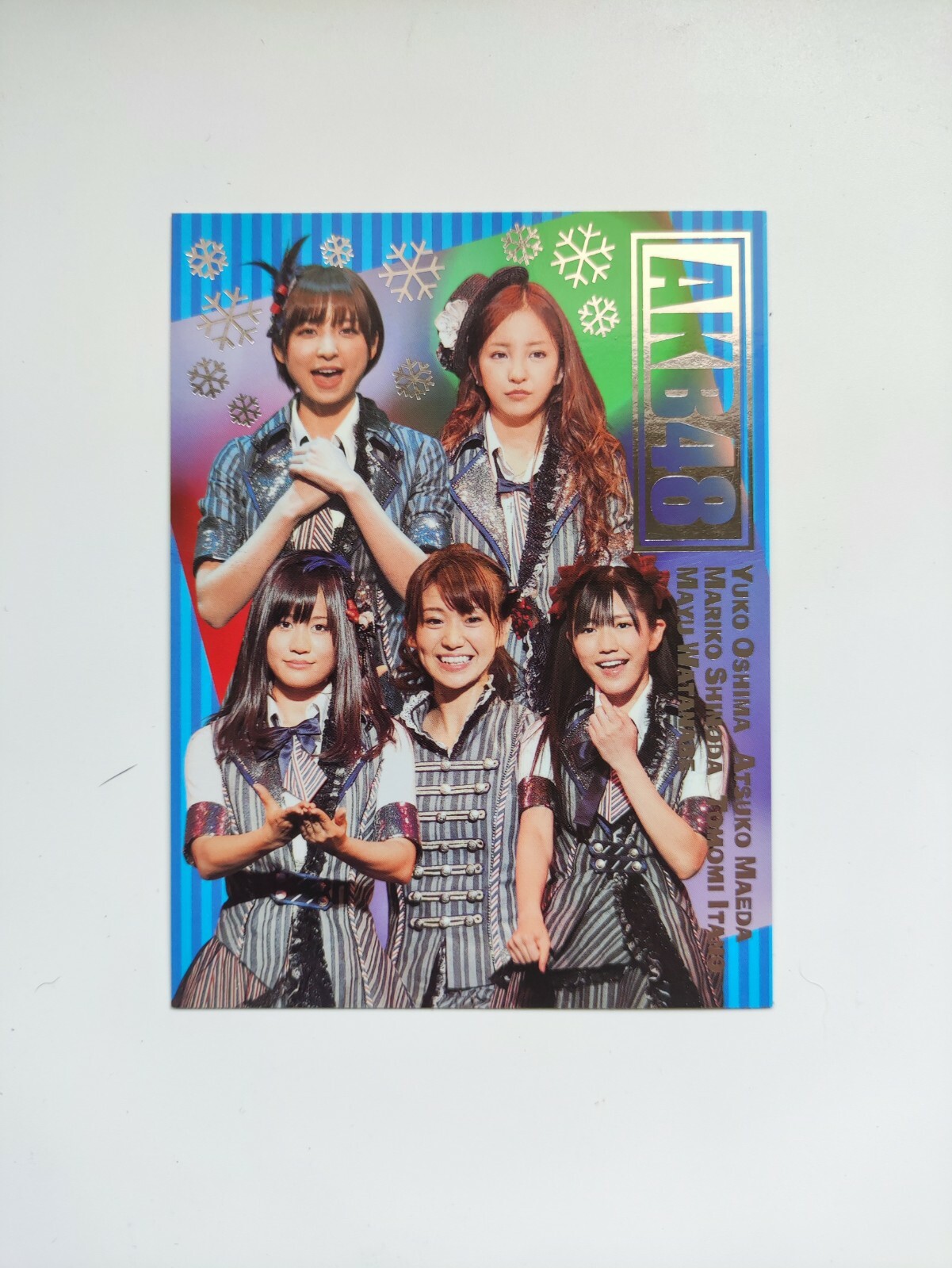 AKB48 GIRL GROUP JAPANESE IDOL AND SINGER PHOTO SIZE 3.5*4.7 INCH #2115