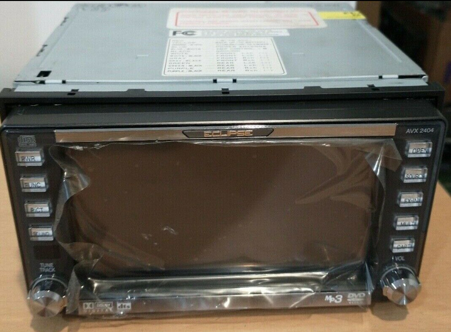 Fujitsu AVX 2404 Eclipse 5.8˝ Display Screen, DVD / CD / MP3 Receiver