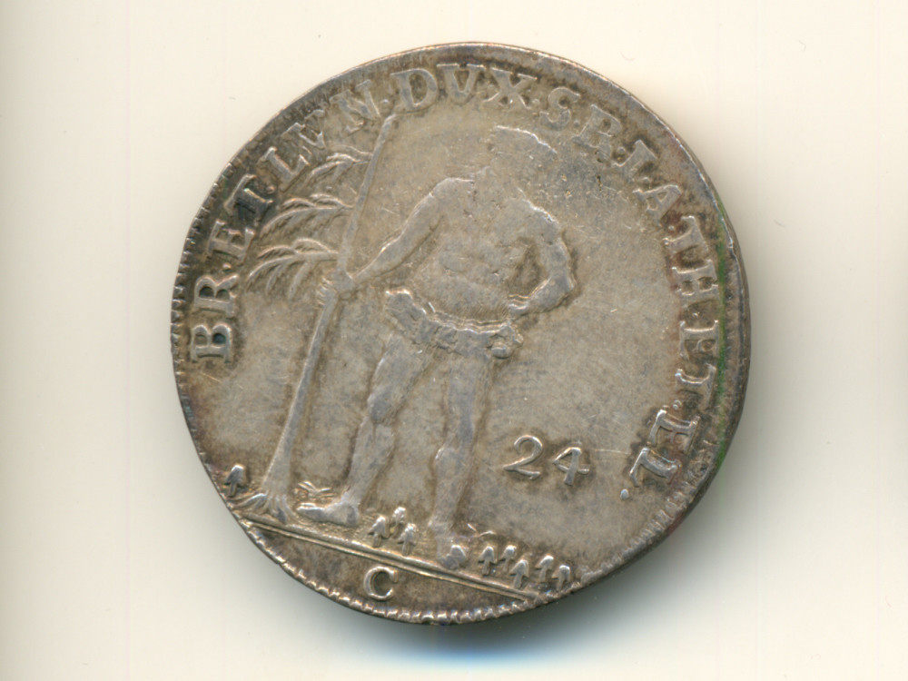 German S. BRUNSWICK-LÜNEBURG-CALENBERG-HANNOVER(Germany):KM-229,2/3 Thaler *1739