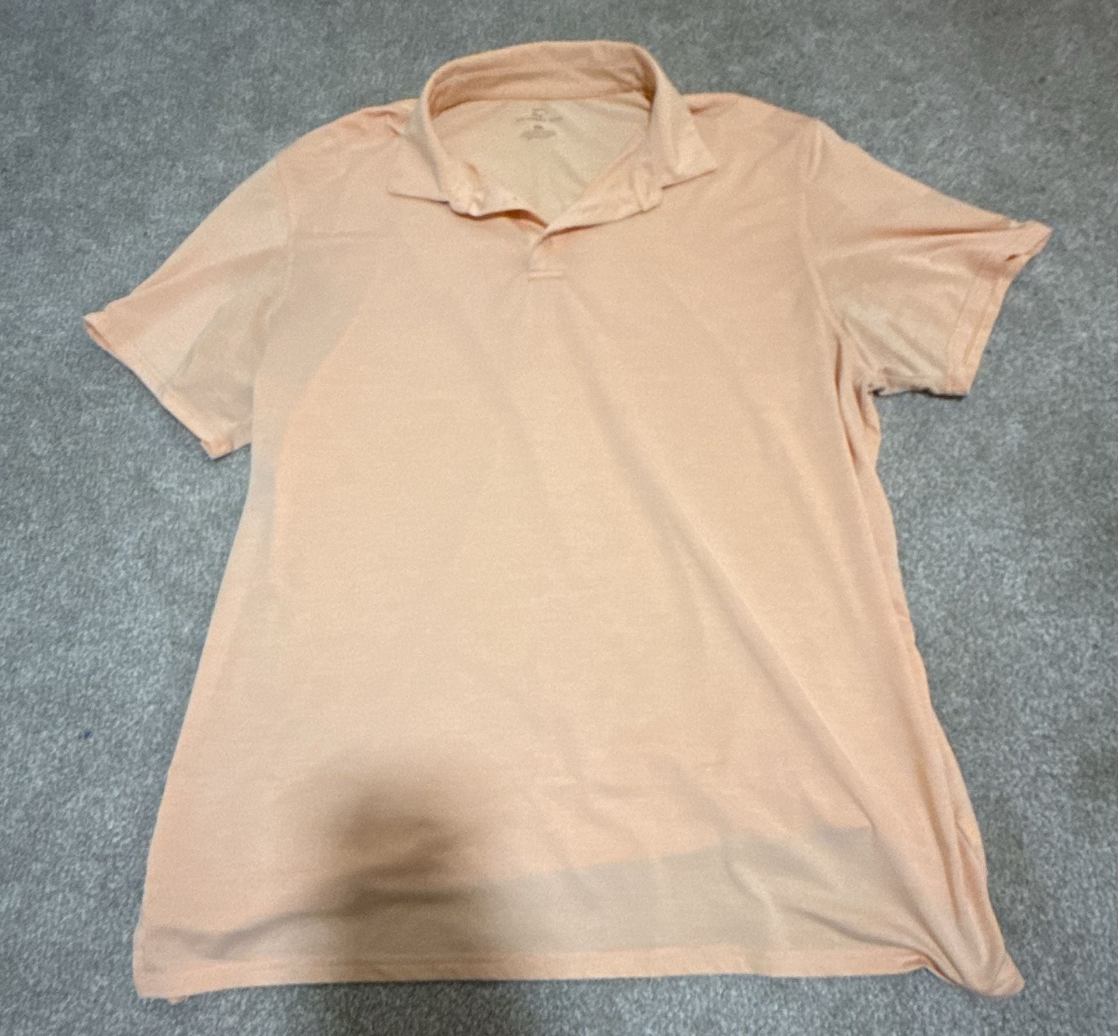 Southern Tide Polo Shirt Size XXL Peach Performance Golf