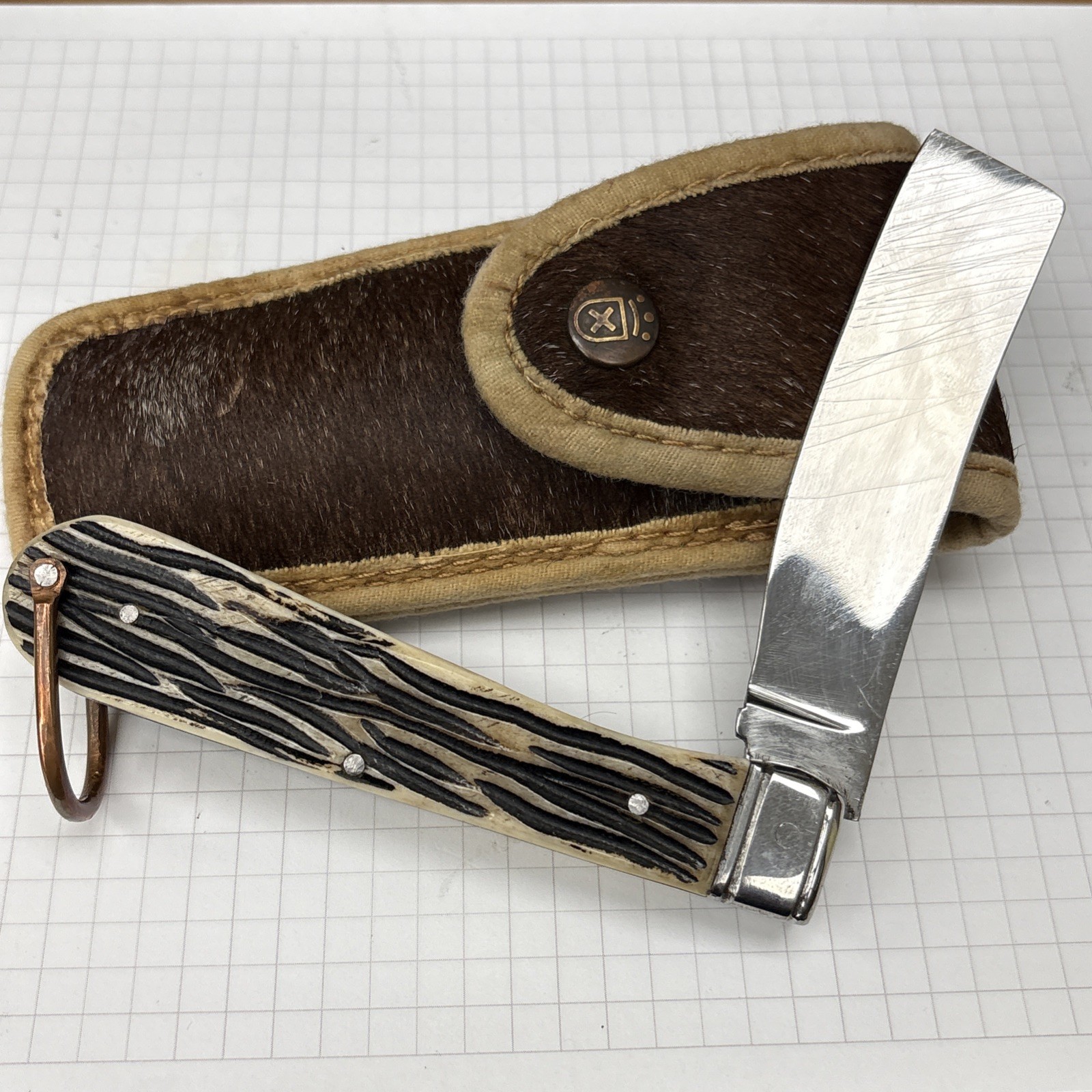 Unusual Vintage Navy Rope Knife