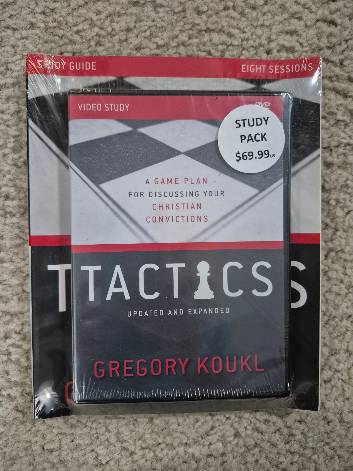 TACTICS STUDY PACK:GAME PLAN CHRISTIAN CONVICTIONS Gregory Koukl  Video/Study Bk