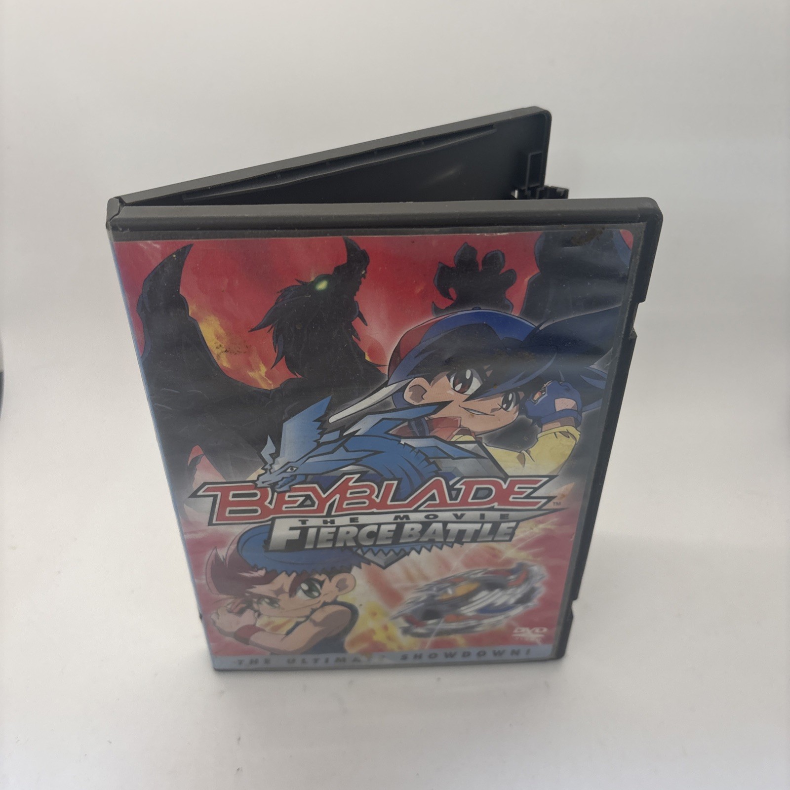BEYBLADE THE MOVIE FIERCE BATTLE THE ULTIMATE SHOWDOWN DVD 2002 MIRAMAX FAMILY BEYBLADE THE MOVIE FIERCE BATTLE THE ULTIMATE SHOWDOWN DVD 2002 MIRAMAX FAMILY