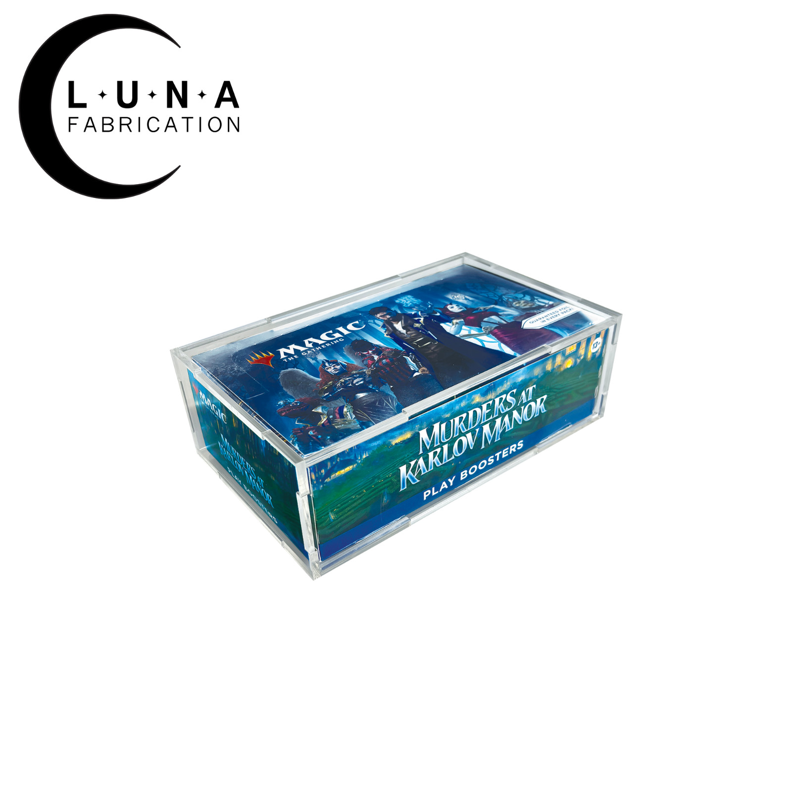 Acrylic Display Case for Magic The Gathering Play Booster Box Acrylic Display Case for Magic The Gathering Play Booster Box
