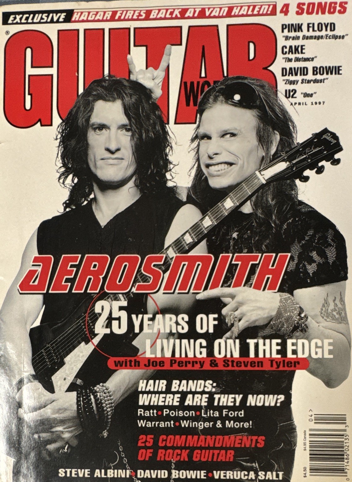 Guitar World Magazine April 1997
