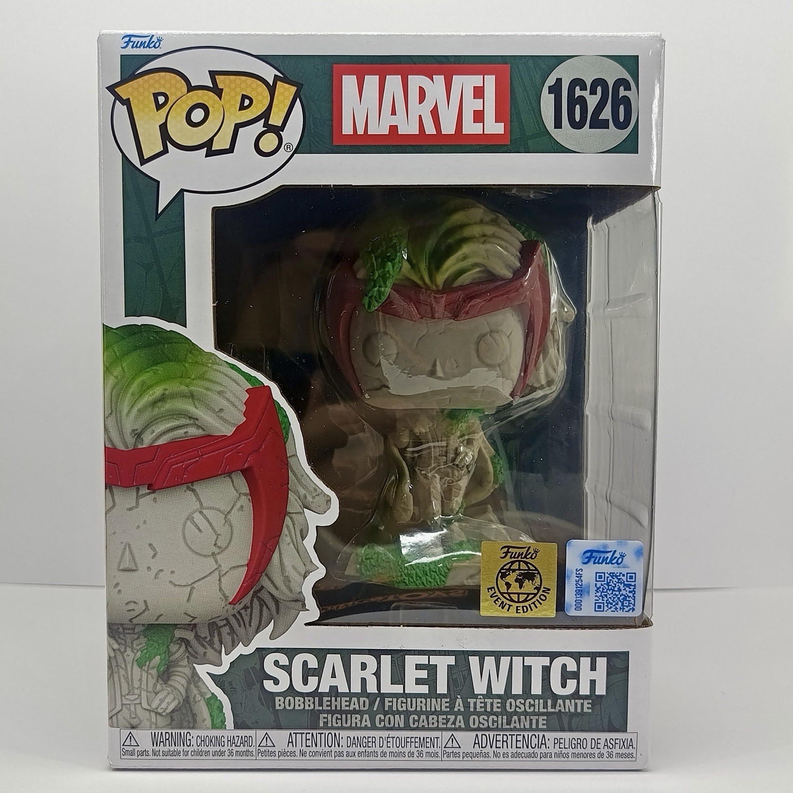 Funko POP Premium Marvel Scarlet Witch Statue #1626 Global Edition Exclusive Funko POP Premium Marvel Scarlet Witch Statue #1626 Global Edition Exclusive