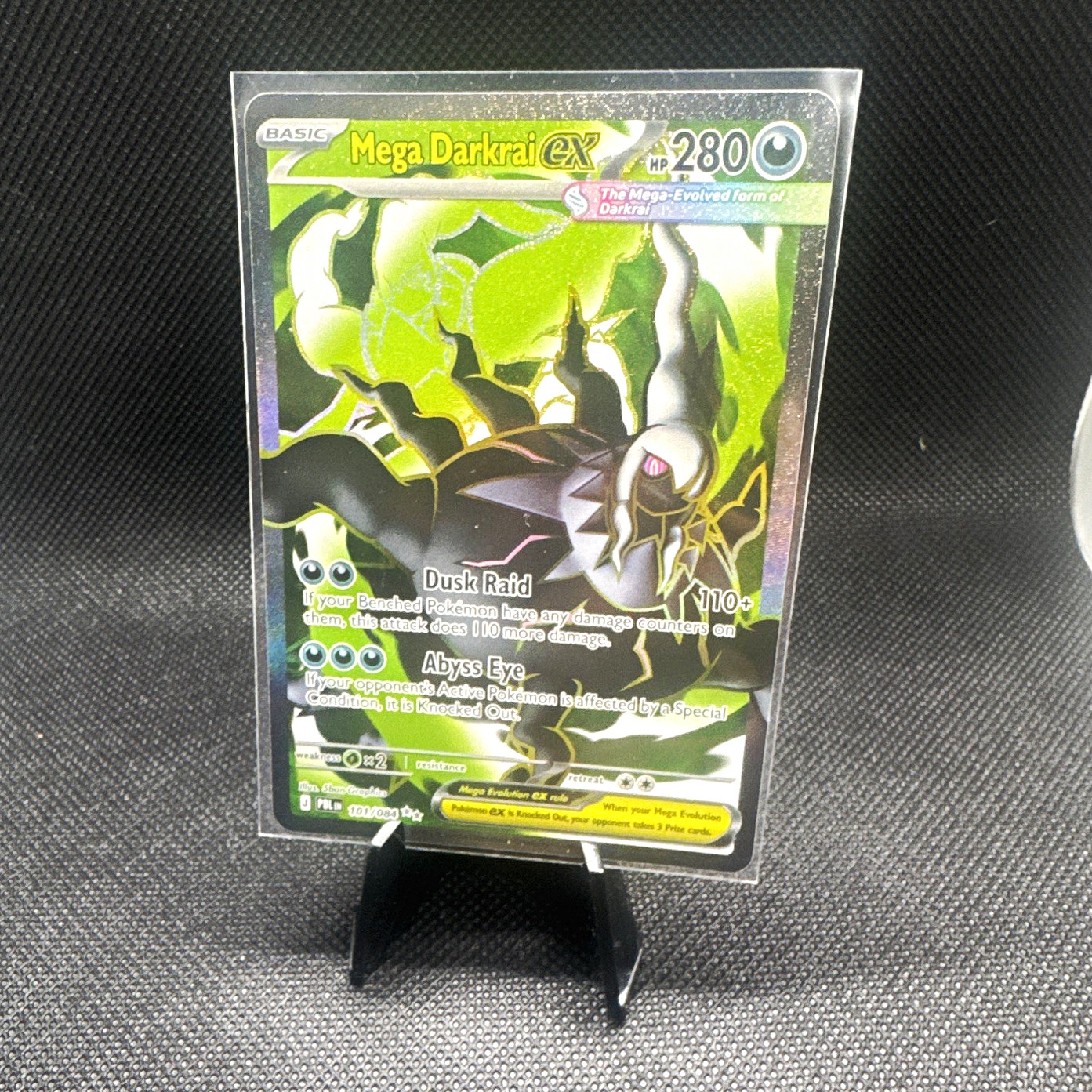 Pokemon TCG Mega Darkrai EX 101/108 Full Art 280 HP English Pokemon Card