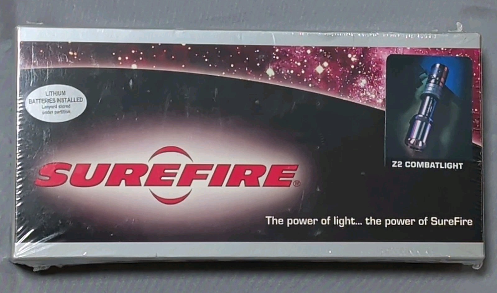 Surefire Z2-BK Combatlight Tactical Flashlight Sealed NOS 