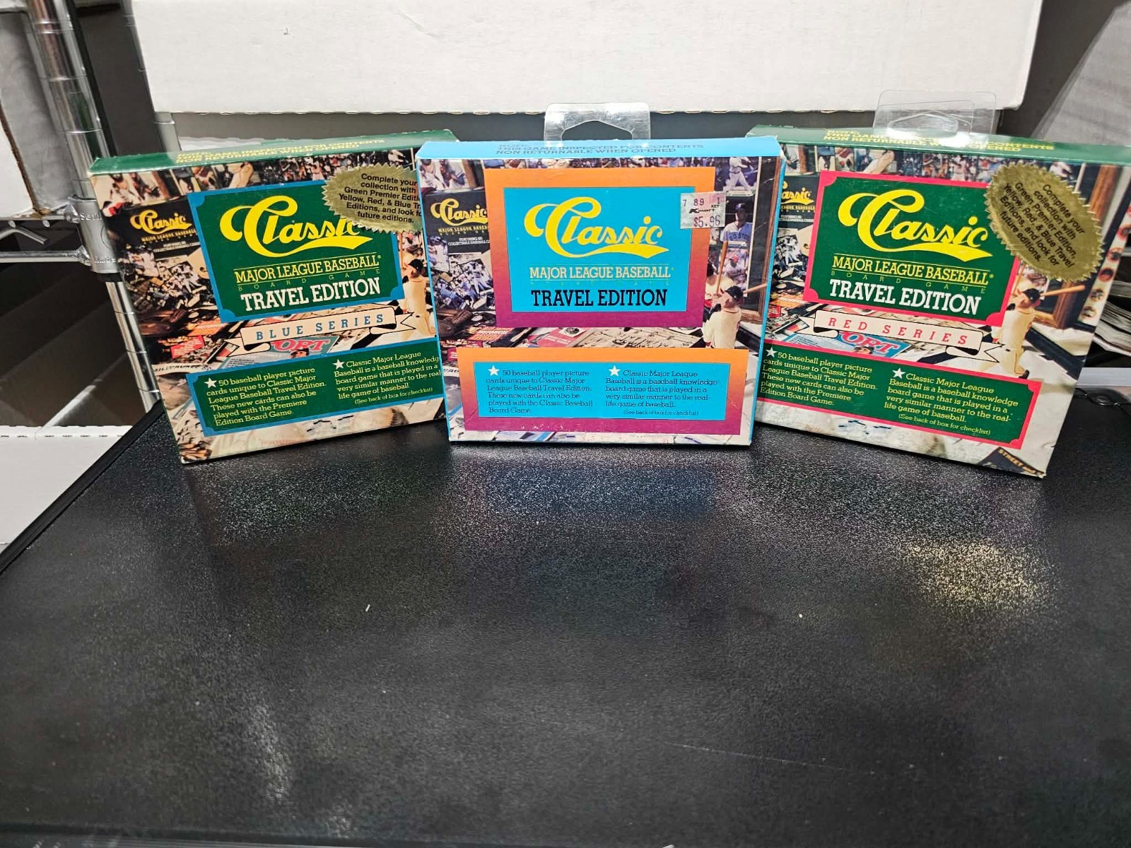1989 Classic Orange, Red, & Blue Travel Sets Sealed Ken Griffey Jr RC and more 1989 Classic Orange, Red, & Blue Travel Sets Sealed Ken Griffey Jr RC and more