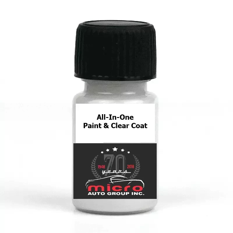 All-In-One Paint & Clear Coat Summit White 8624 Touch up Paint With Brush 2 Oz