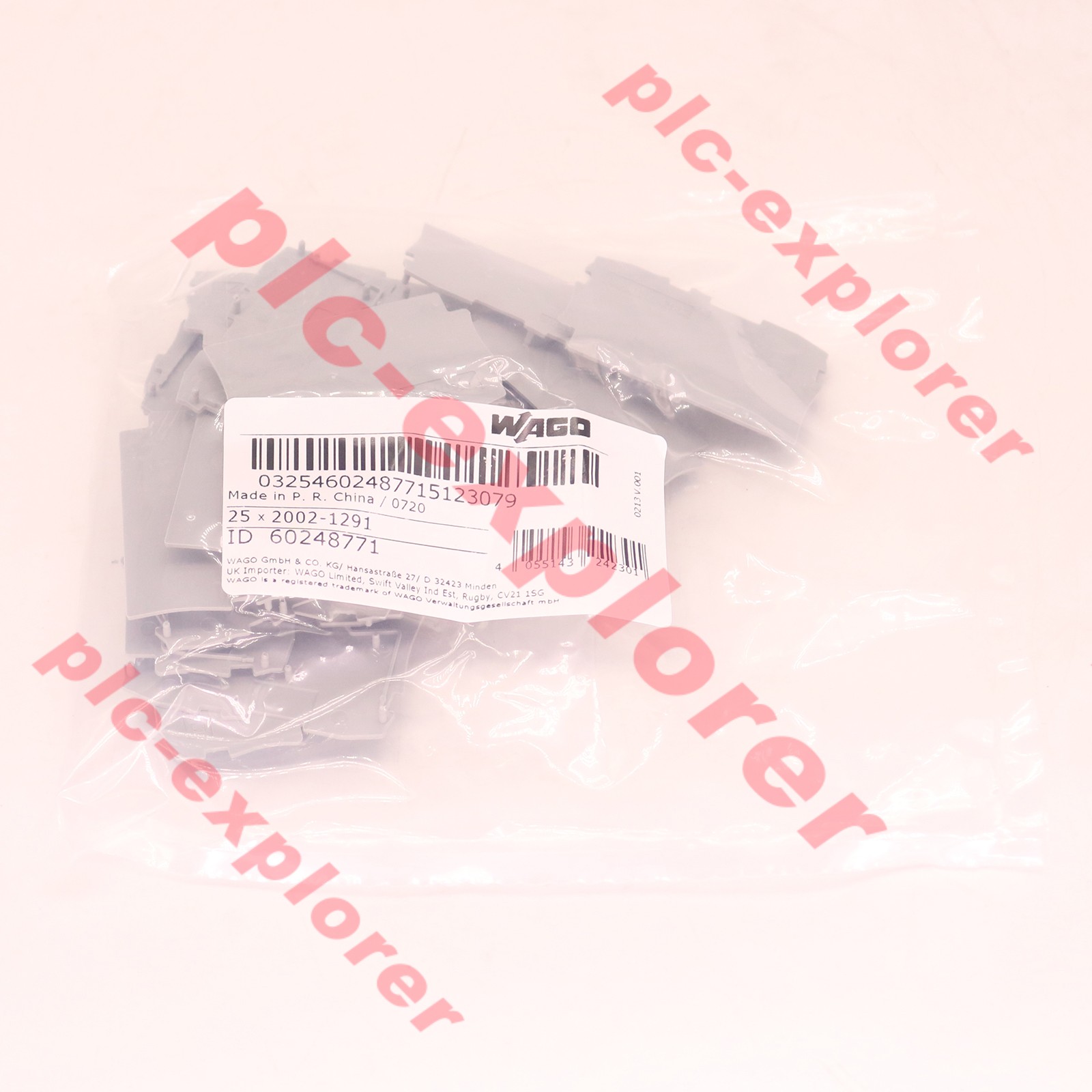 25PCS/Bag New Wago 2002-1291 Terminal Baffle 