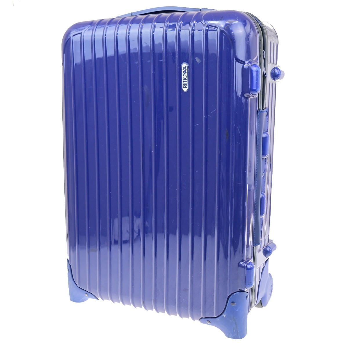 RIMOWA Salsa Series Travel Suitcase Luggage Bag Polycarbonate Blue 30RQ094