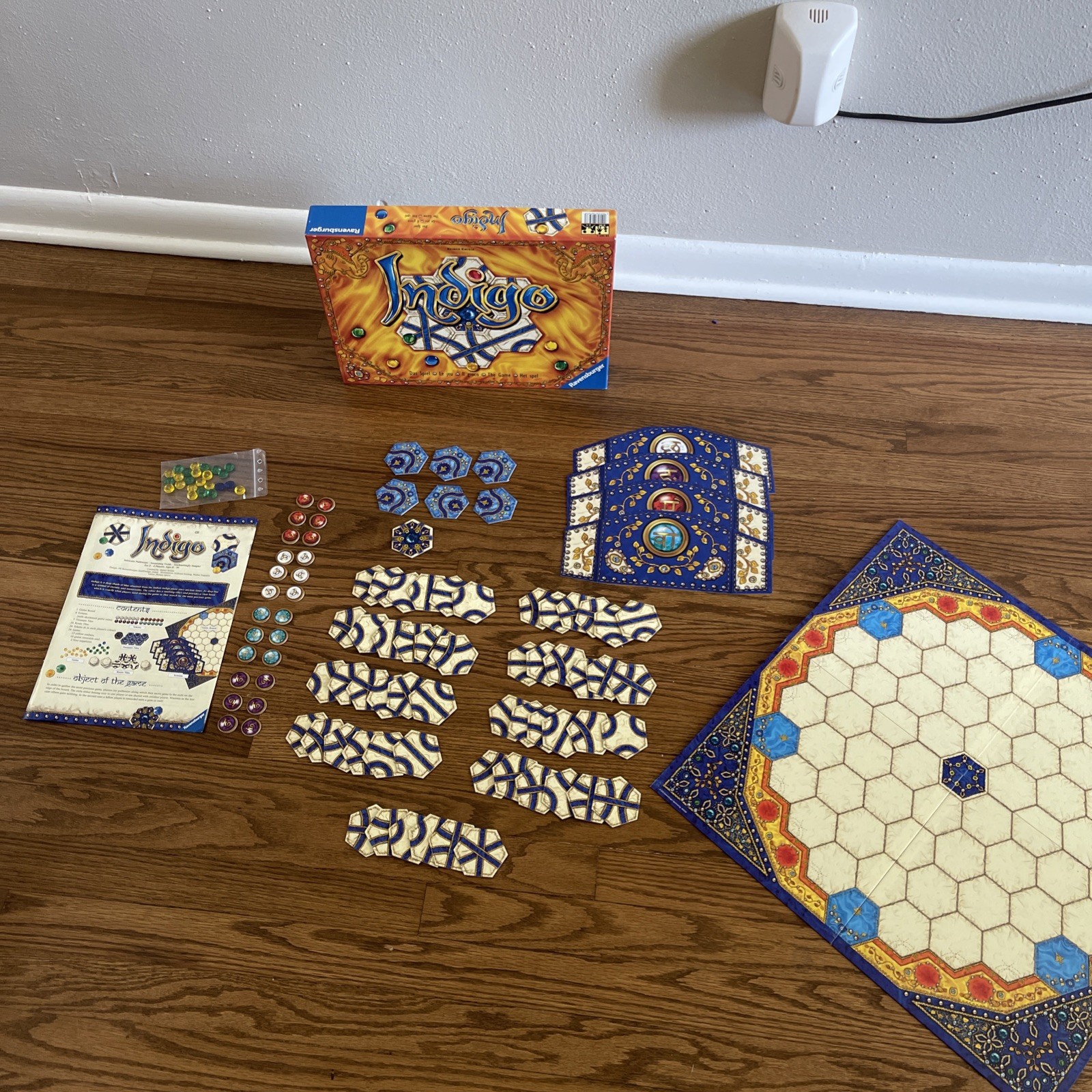 Indigo Board Game Ravensburger Reiner Knizia 2012 COMPLETE Indigo Board Game Ravensburger Reiner Knizia 2012 COMPLETE