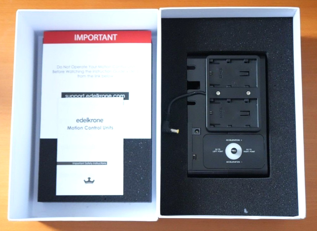 **ALL WORKS** EDELKRONE PROGRAMMABLE MOTORISED MOTION CONTROL MODULE RARE
