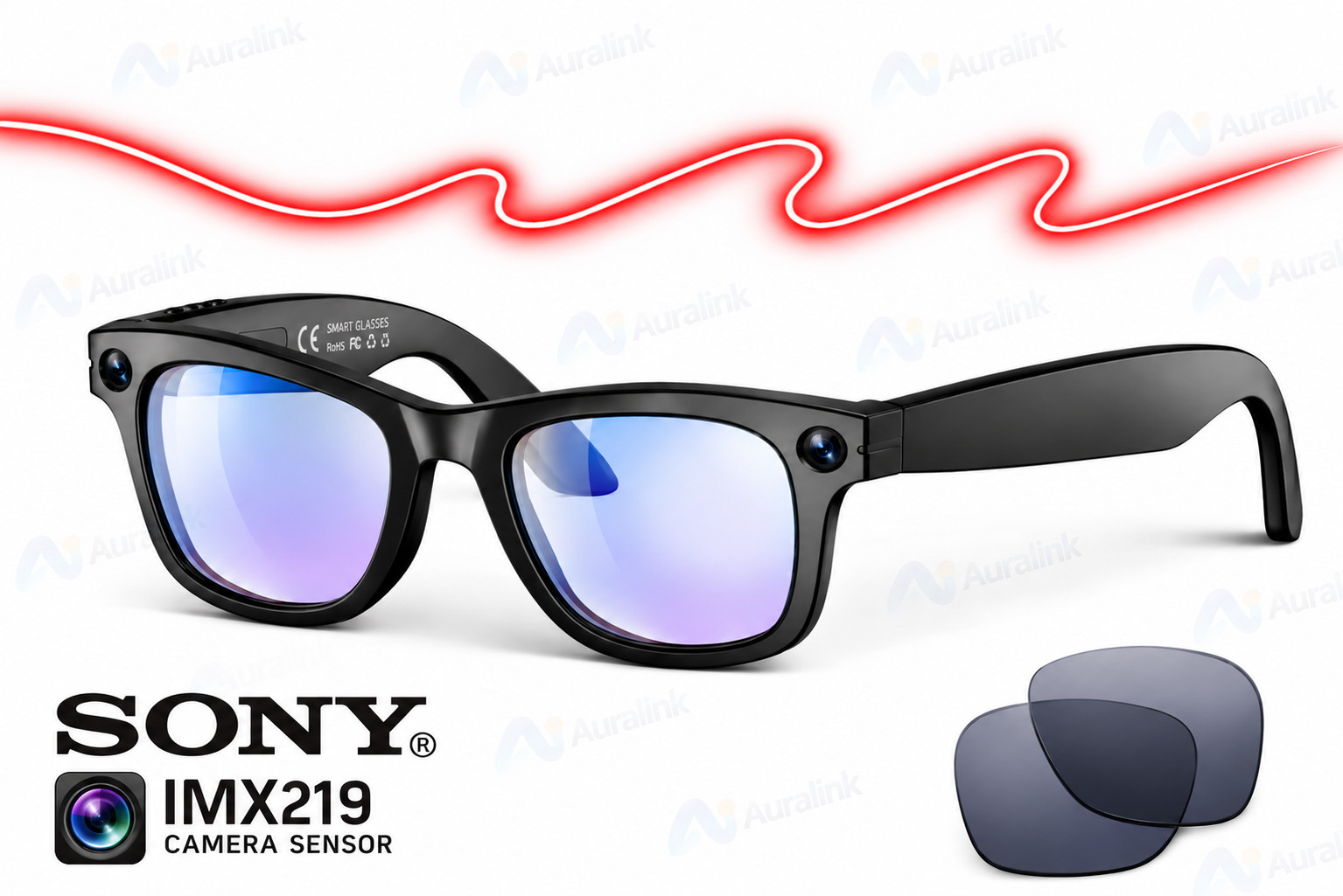 Smart Glasses HD Camera Bluetooth • iOS/Android | Ray-Ban Meta Alternative