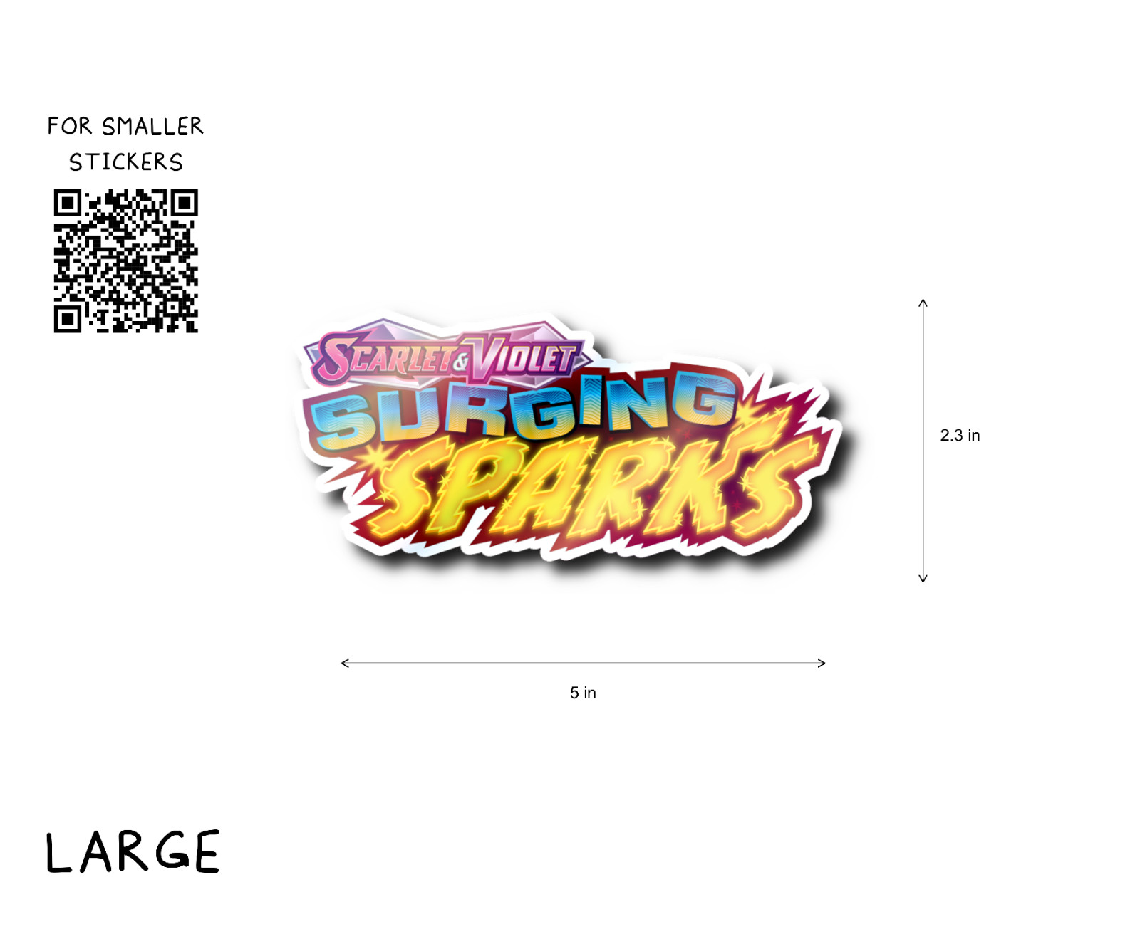 LARGE Pokemon TCG Holographic Sticker Labels - Matte Vinyl Decals for Binder Set LARGE Pokemon TCG Holographic Sticker Labels - Matte Vinyl Decals for Binder Set