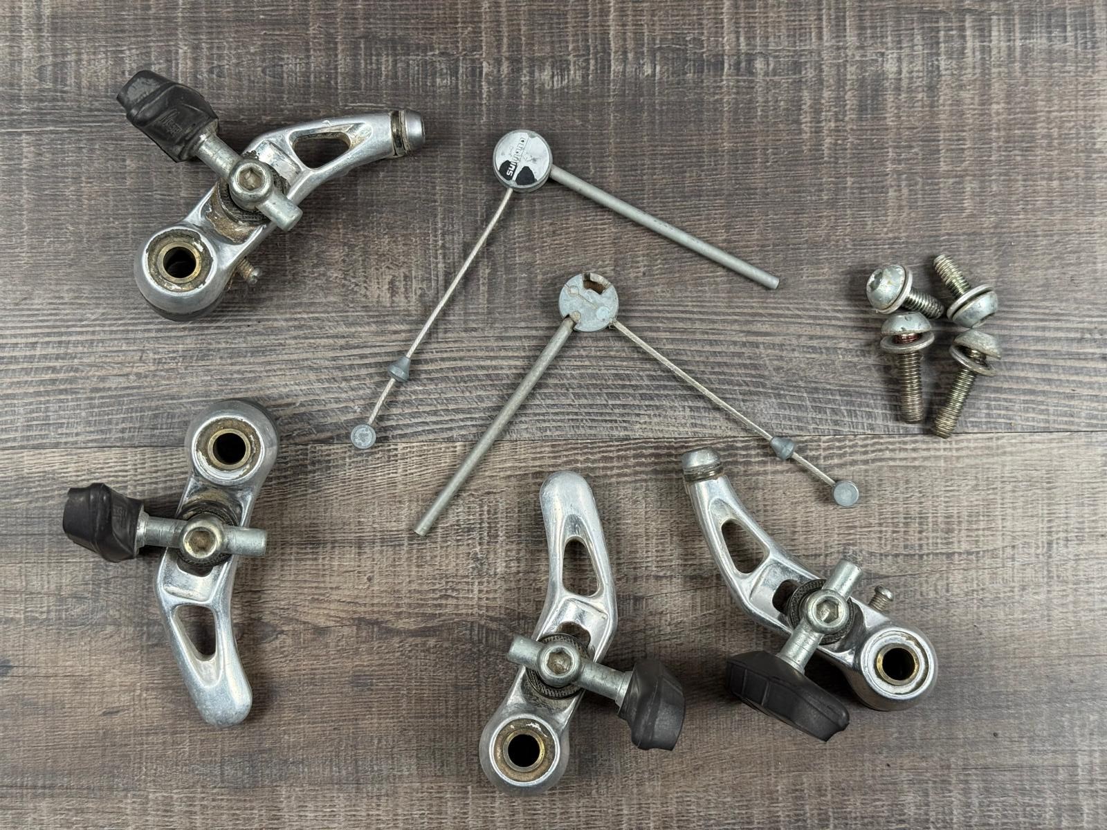 Vintage Shimano BR-MC10 Cantilever Brake Set MTB Vintage Shimano BR-MC10 Cantilever Brake Set MTB
