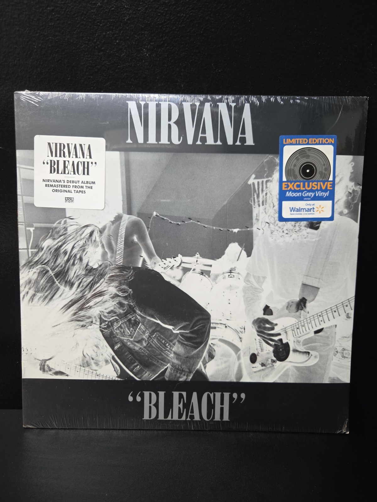 Nirvana Bleach Lp 2021 'Moon Grey' Vinyl Exclusive SEALED/New W/Hype NM/M