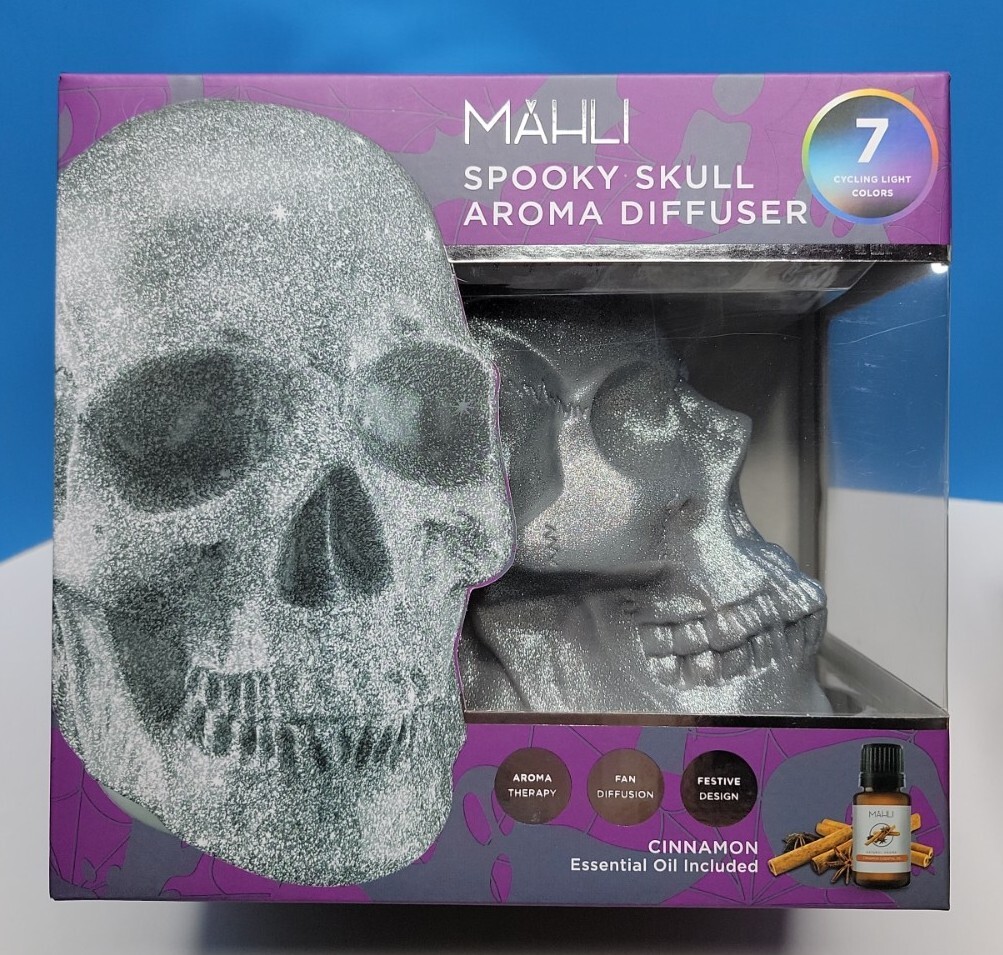 Mahli Spooky Skull Aroma Diffuser - New.
