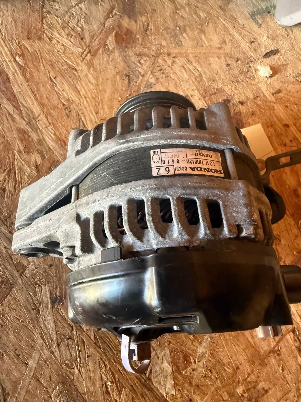 DENSO TN104211-8510 OEM Alternator Used DENSO TN104211-8510 OEM Alternator Used