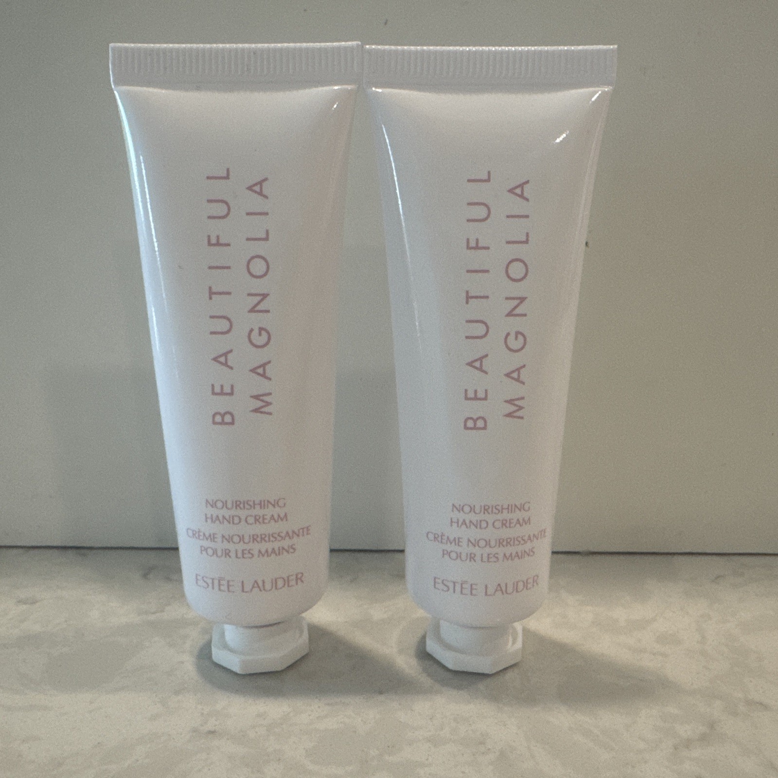 Lot of 2 ESTEE LAUDER Beautiful Magnolia Nourishing Hand Cream 1.0 oz/30 ml each