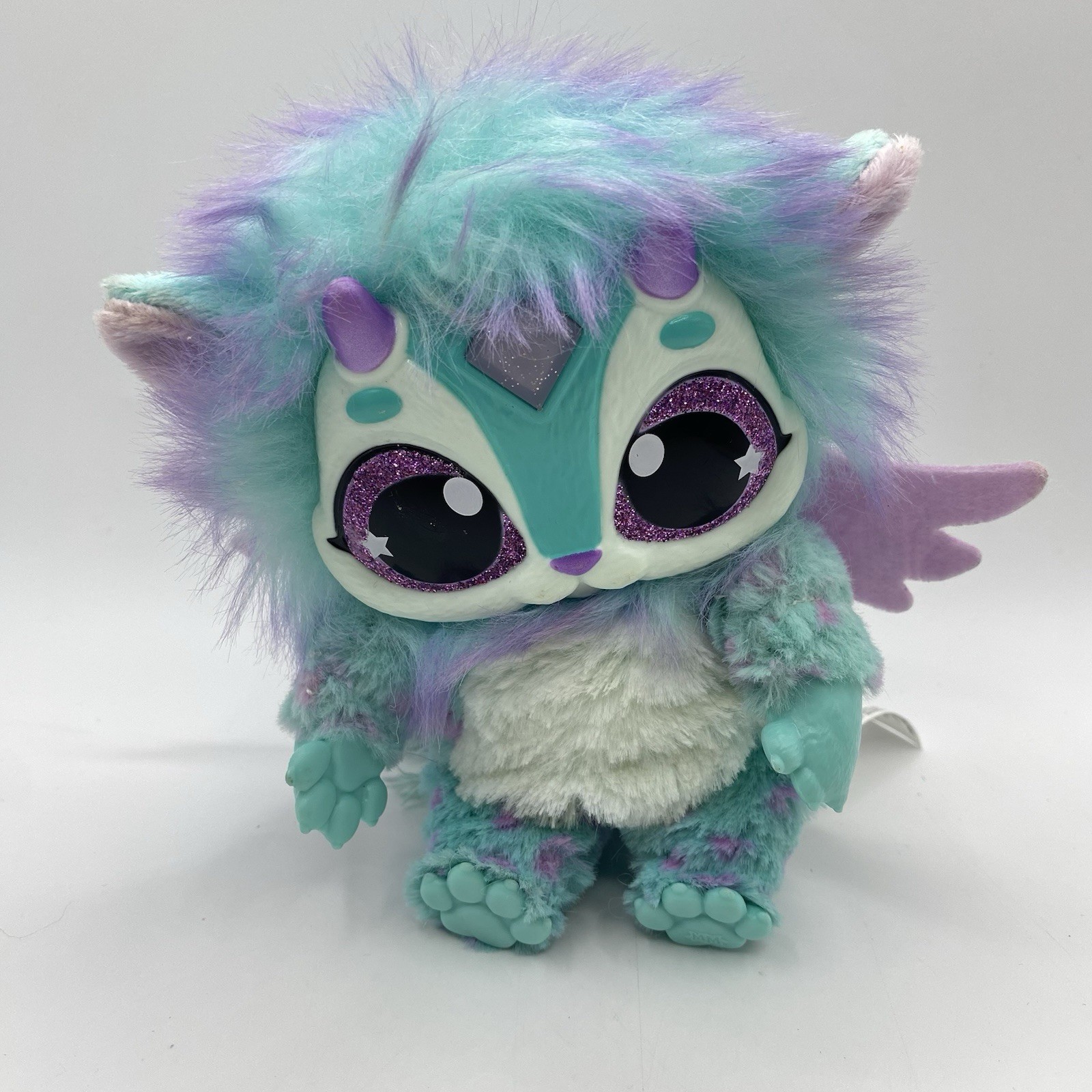 Magic Mixies Magical Misting Pink Teal Interactive Plush Pet Lights Up Sounds