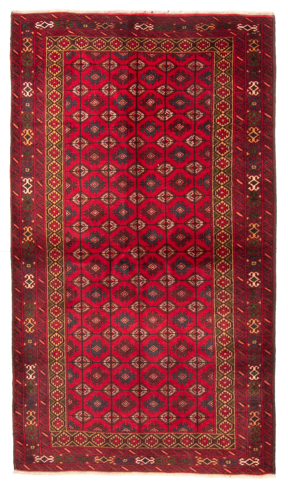 Traditional Vintage Hand-Knotted Area Rug 3\'5\