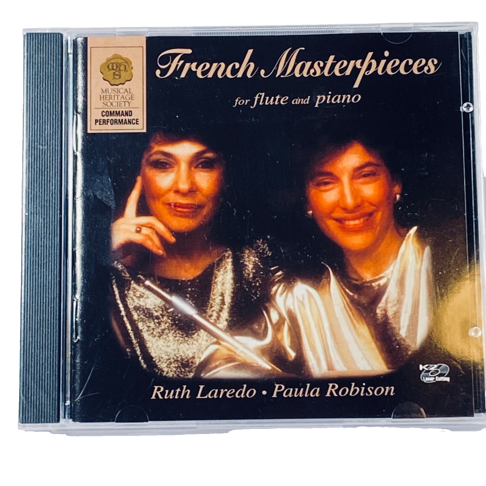 RUTH LAREDO - PAULA ROBISON - FRENCH MASTERPIECES FOR FLUTE & PIANO - CD SEALED