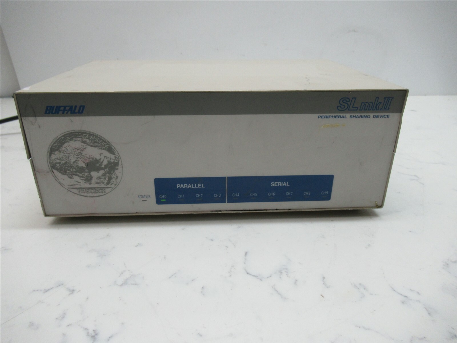 Vintage Buffalo SLmkII Peripheral Sharing Device 3 Channel Parallel 5 Serial Vintage Buffalo SLmkII Peripheral Sharing Device 3 Channel Parallel 5 Serial
