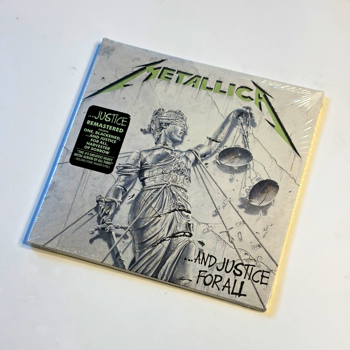 Metallica ...And Justice for All 2018 Remastered Sealed CD Metallica ...And Justice for All 2018 Remastered Sealed CD